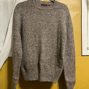 Mens Cambridge Classics by Mervyn’s Crewneck Sweater - Heathered Taupe